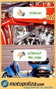 Una moto clásica no es una moto vieja