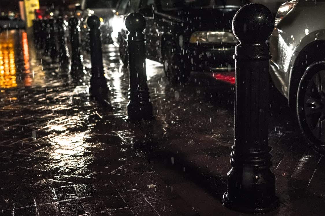 lluvia y seguro de coche